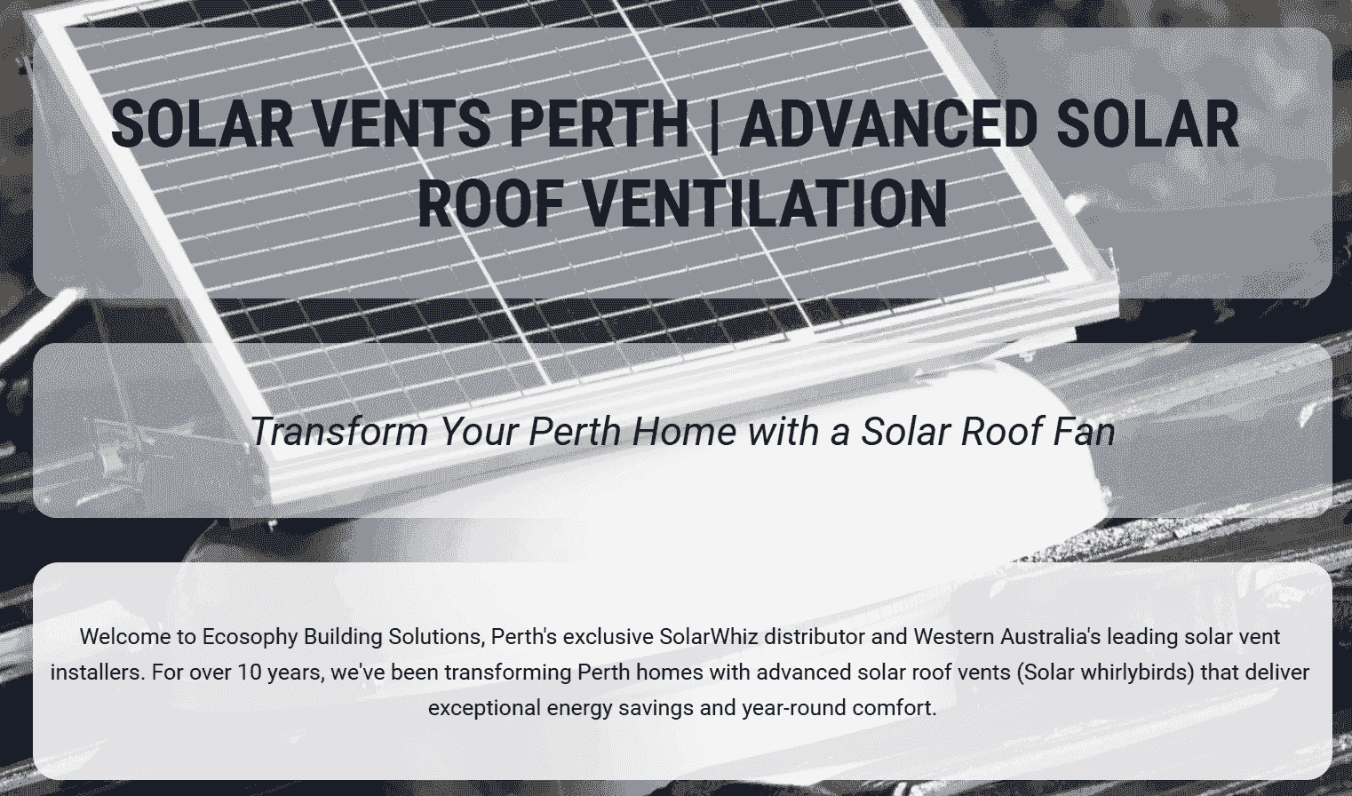 Ecosophy Building Solutions website ranking #1 on Google for Multiply keywords